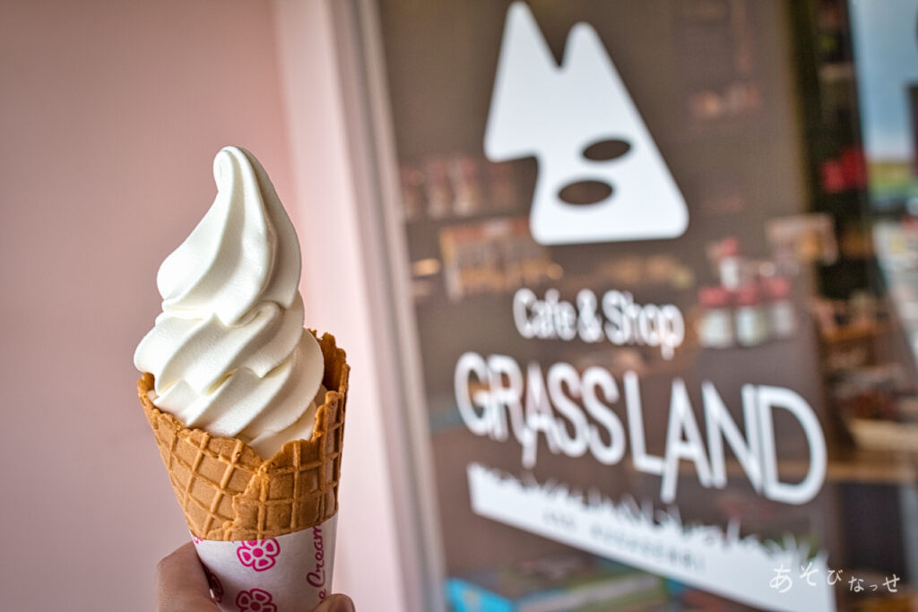 草千里　阿部牧場　グラスランド　阿蘇　おすすめ　人気　ご当地ソフトクリーム　美味しい