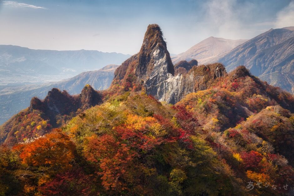 根子岳の紅葉　2021登山